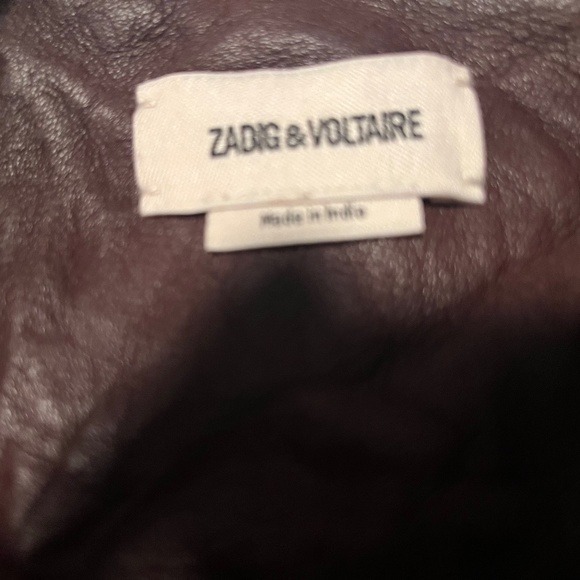 Zadig & Voltaire Leather Blazer - Picture 3 of 4